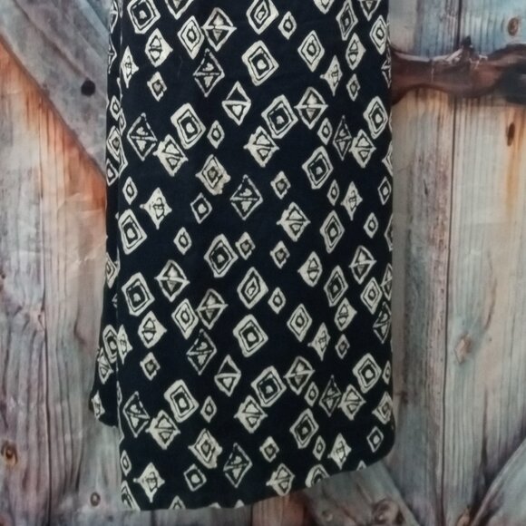 Liz Baker 2 Piece Coordinated Dress Set Women's 14P Sleeveless Dress with Top - Picture 3 of 10